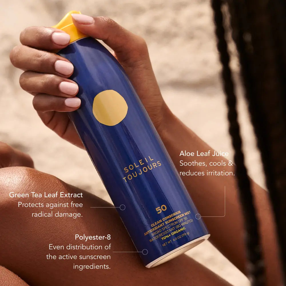 Clean Conscious Body Sunscreen Mist SPF 50 Soleil Toujours