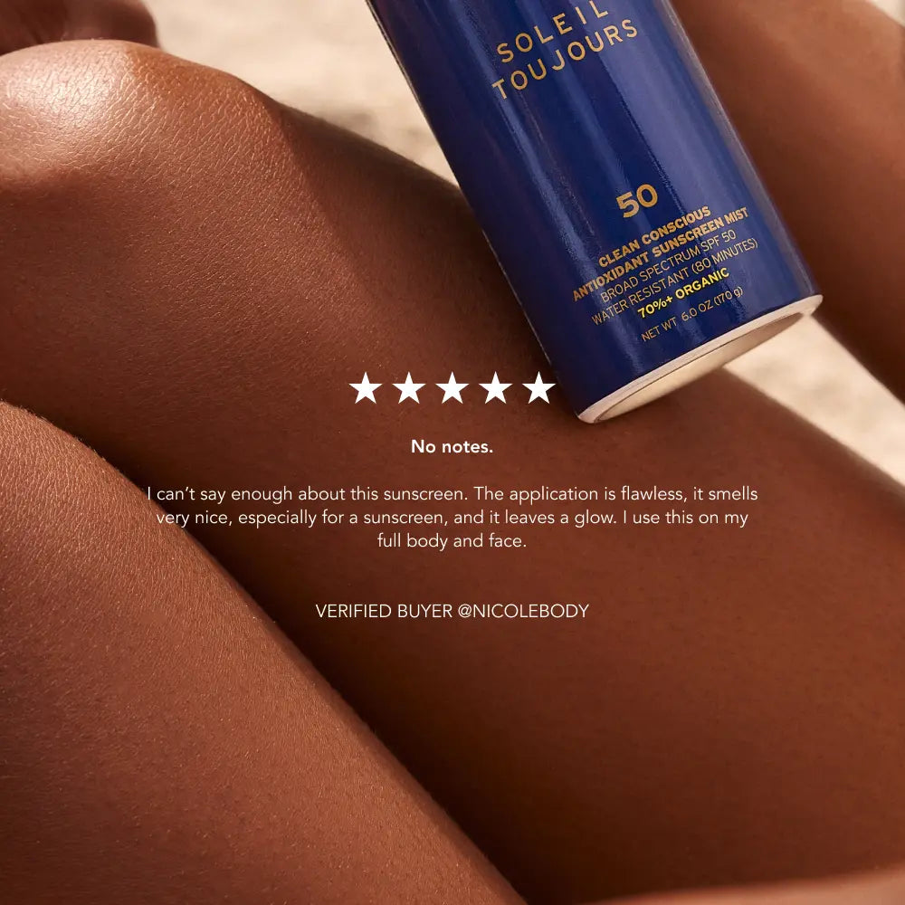 Clean Conscious Body Sunscreen Mist SPF 50 Soleil Toujours