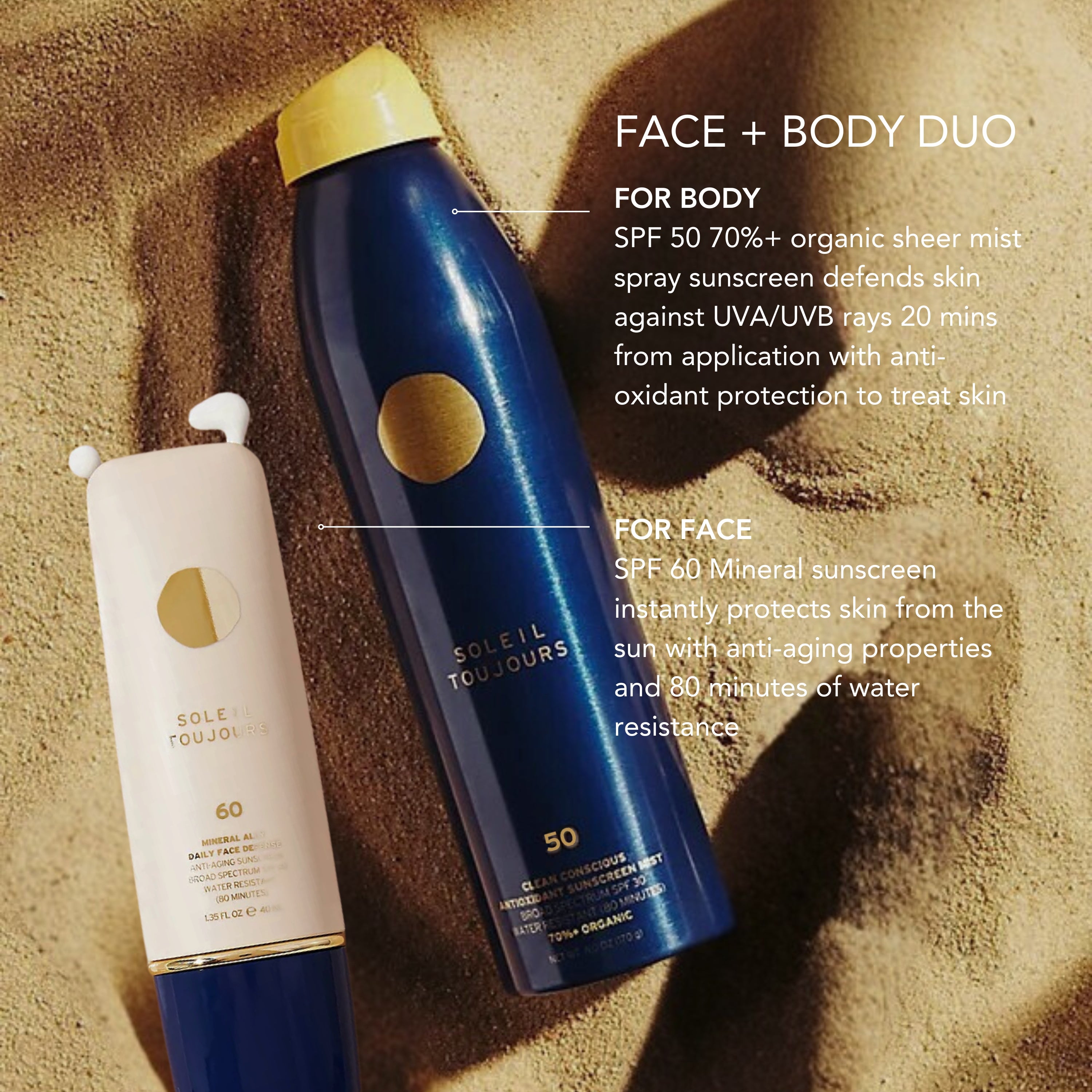 Face + Body High SPF Duo